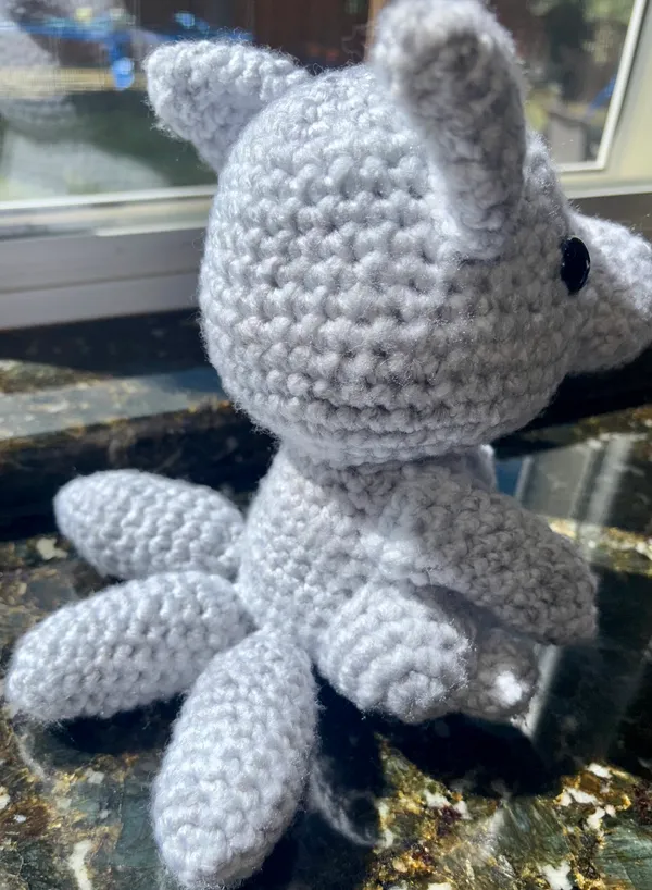 Kitsune Back Amigurumi